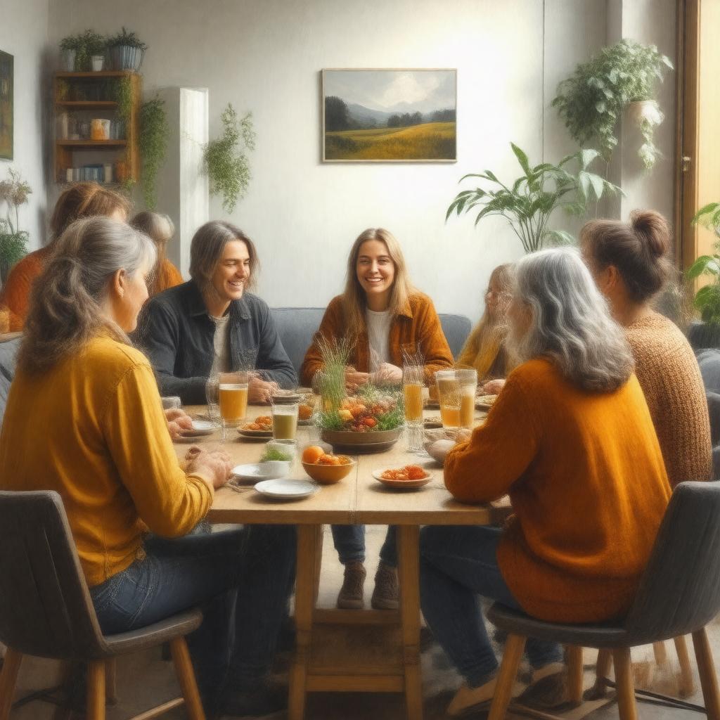 AI-created image of Emmaus UK