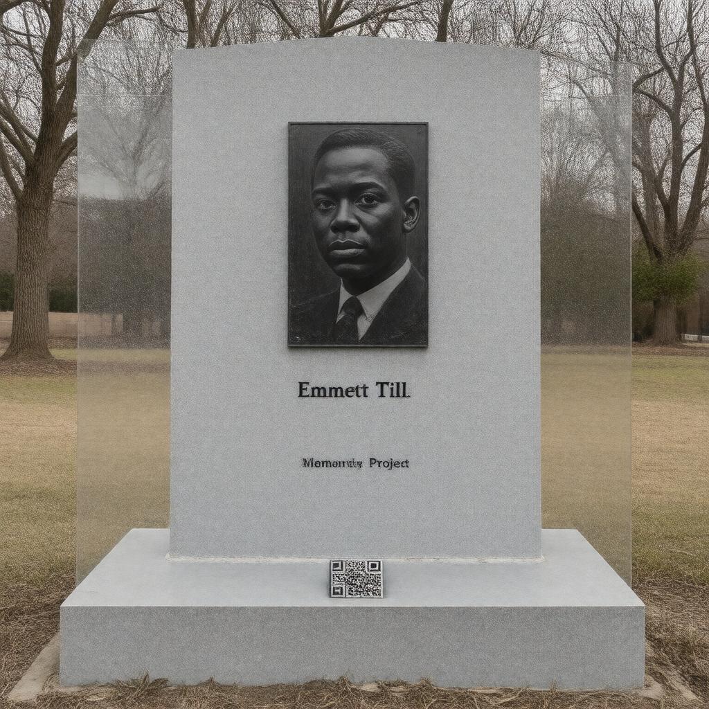 AI-created image of Emmett Till Memorial