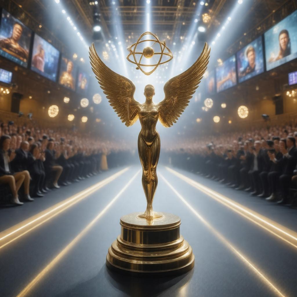 AI-created image of Emmy Award
