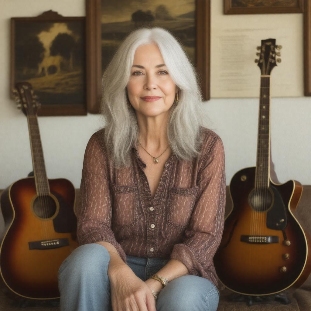AI-created image of Emmylou Harris