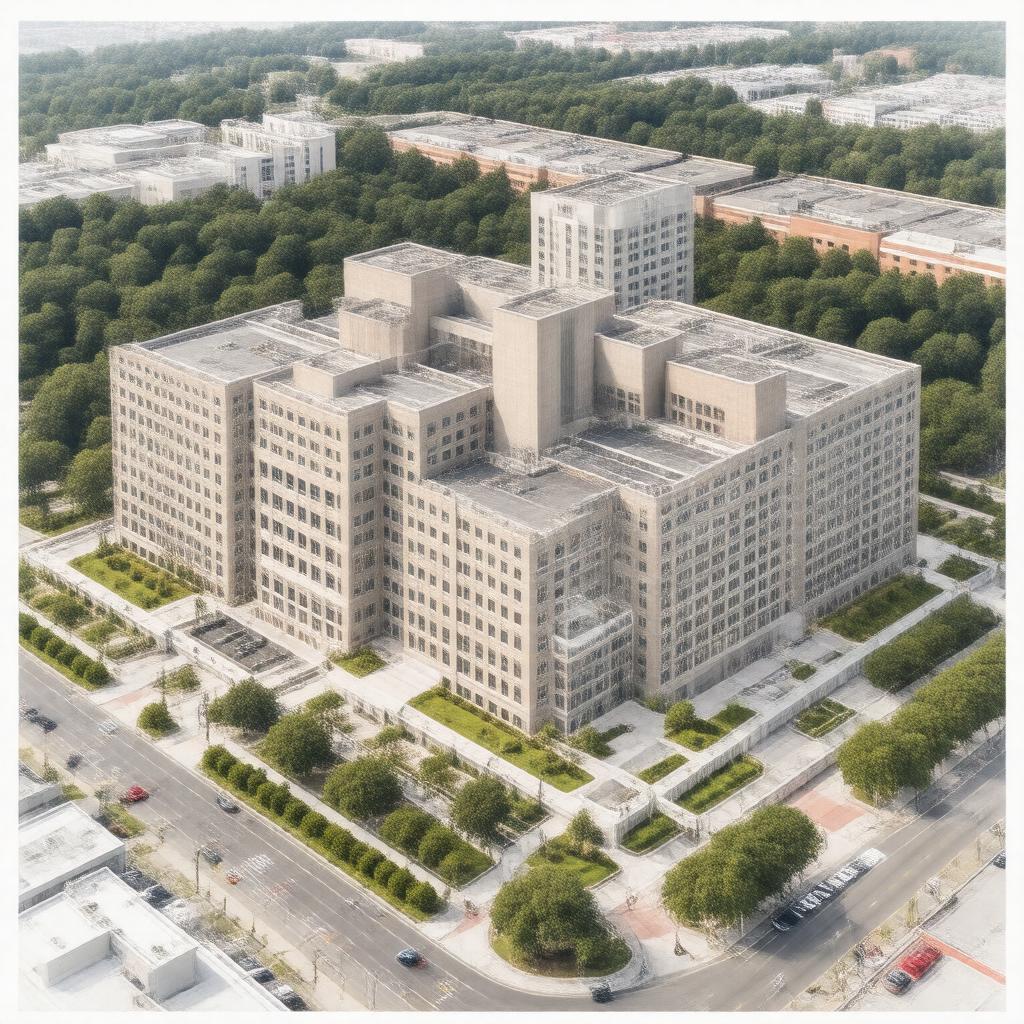 AI-created image of Emory Saint Joseph's Hospital