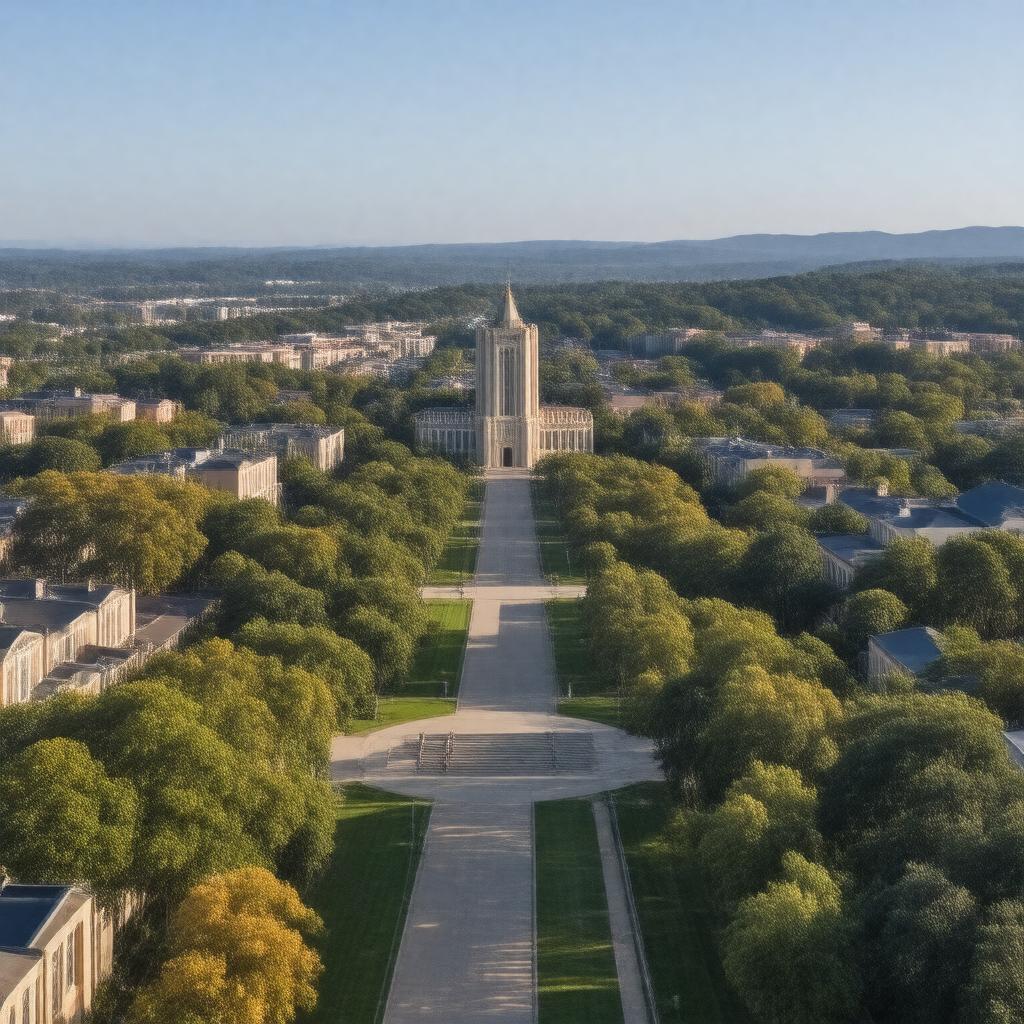 AI-created image of Emory University