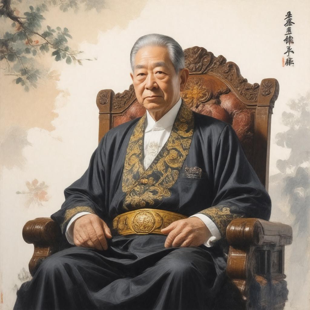 AI-created image of Emperor Akihito