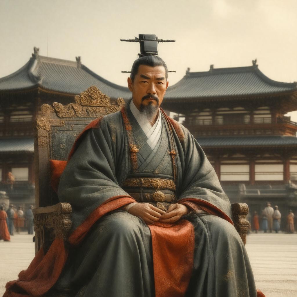 AI-created image of Emperor Go-Mizunoo