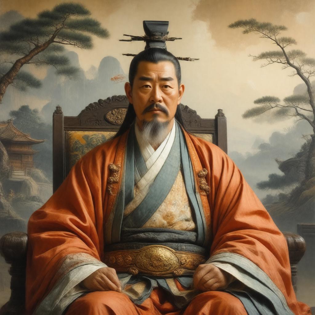 AI-created image of Emperor Go-Momozono
