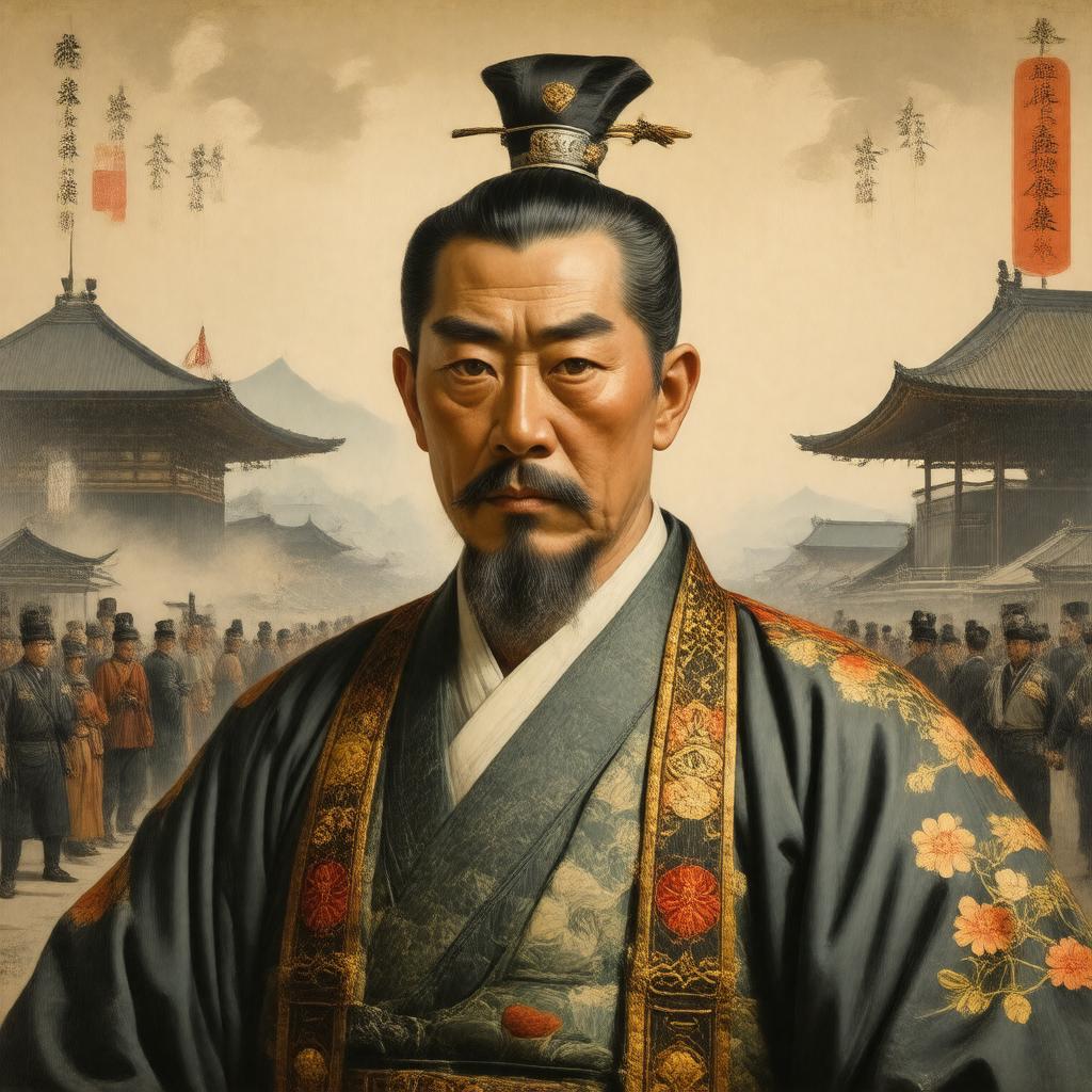 AI-created image of Emperor Meiji