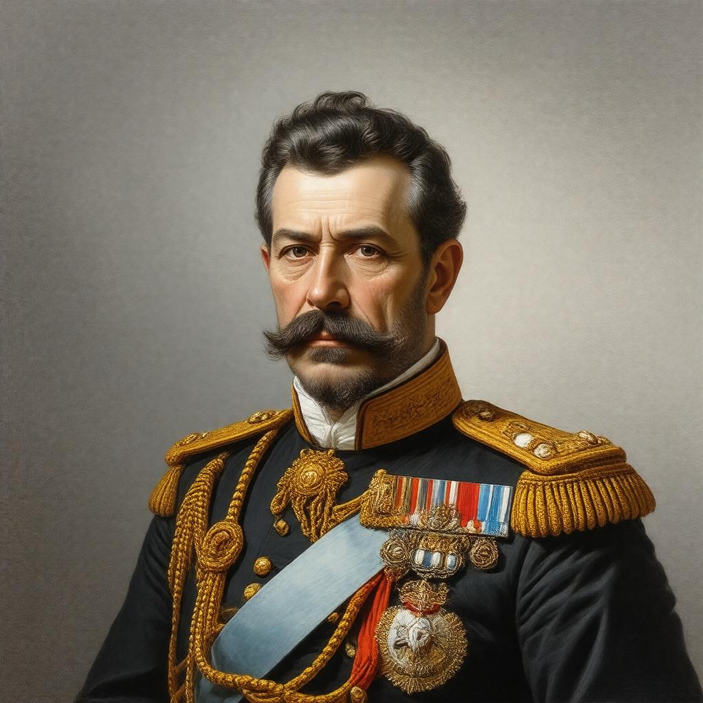 AI-created image of Emperor Pedro I of Brazil