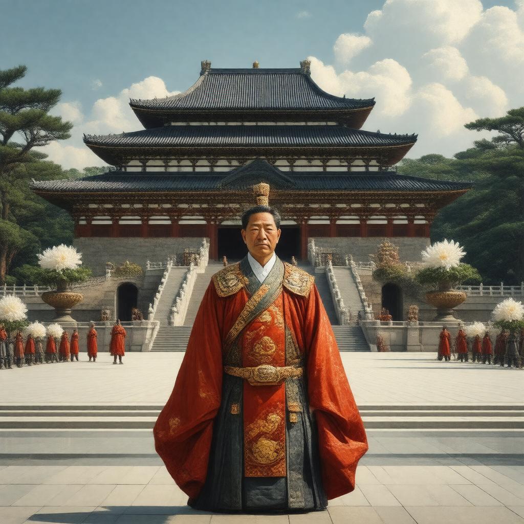 AI-created image of Emperor of Japan