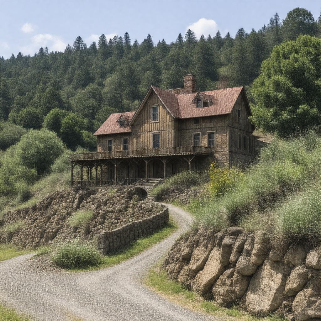 Click to view larger image AI-created image of Empire Mine