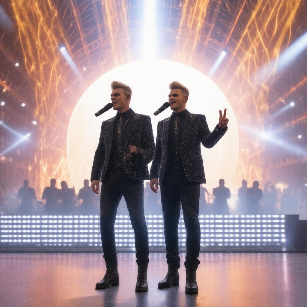 AI-created image of Empire of the Sun