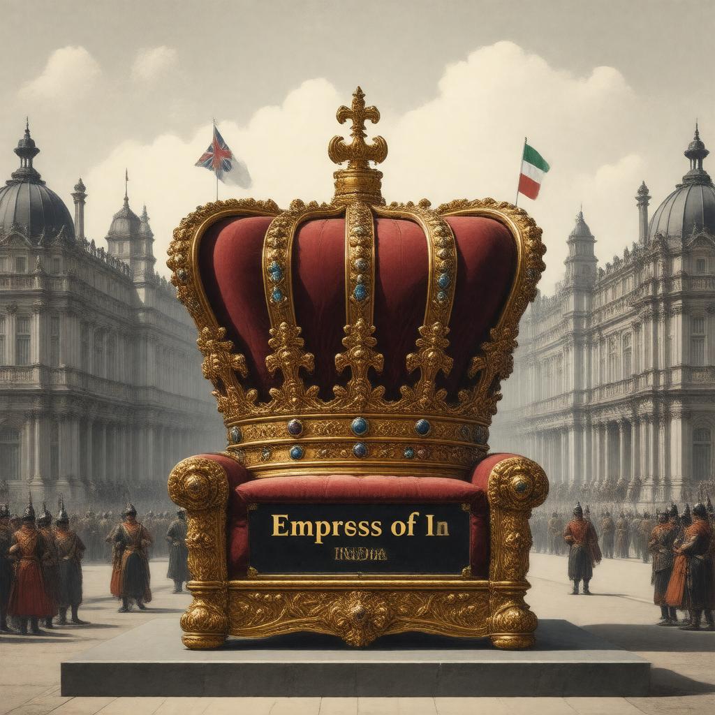 Click to view larger image AI-created image of Empress of India