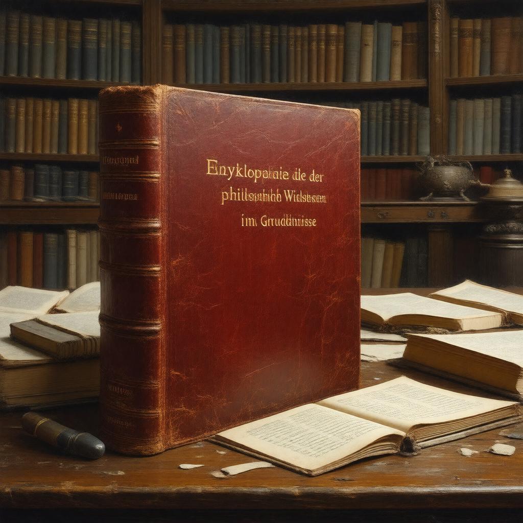 Click to view larger image AI-created image of Encyclopaedia of the Philosophical Sciences