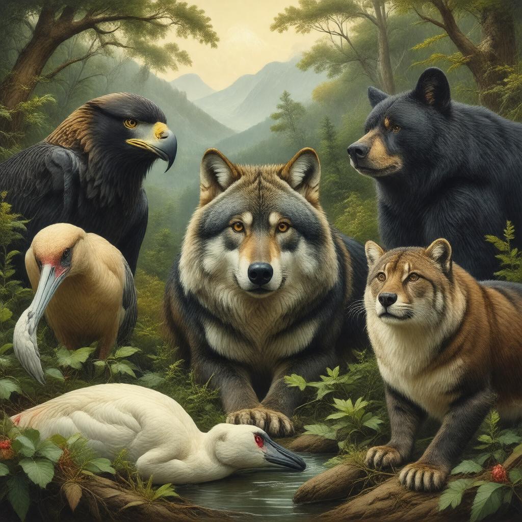 AI-created image of Endangered Species Act (US)