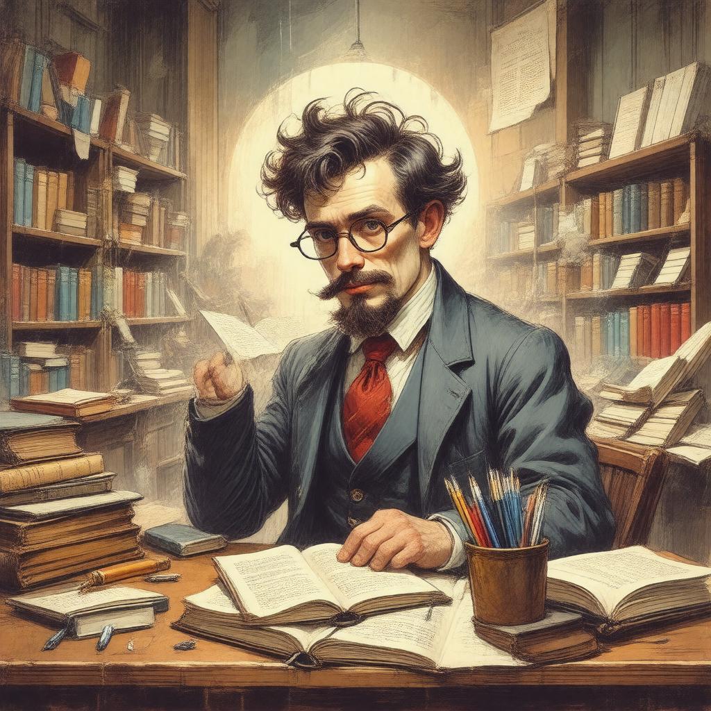 AI-created image of Enderby series