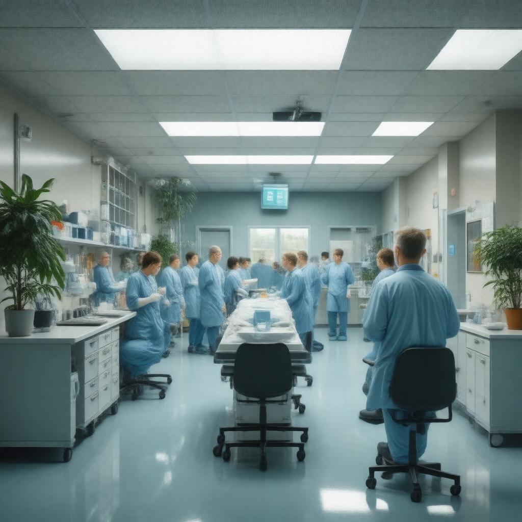 AI-created image of Endocrinology & Diabetes Section