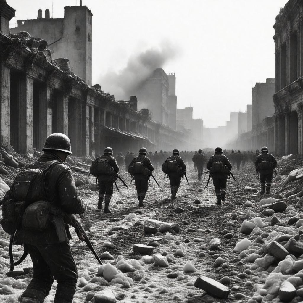 AI-created image of Enemy at the Gates