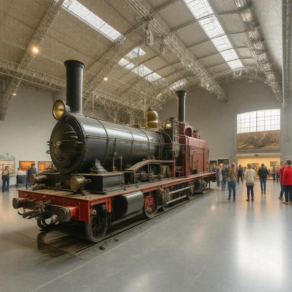 Click to view larger image AI-created image of Energy Hall