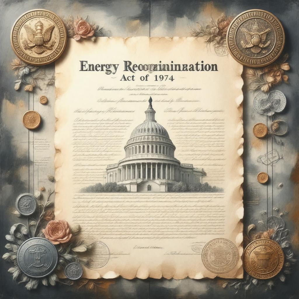 AI-created image of Energy Reorganization Act of 1974