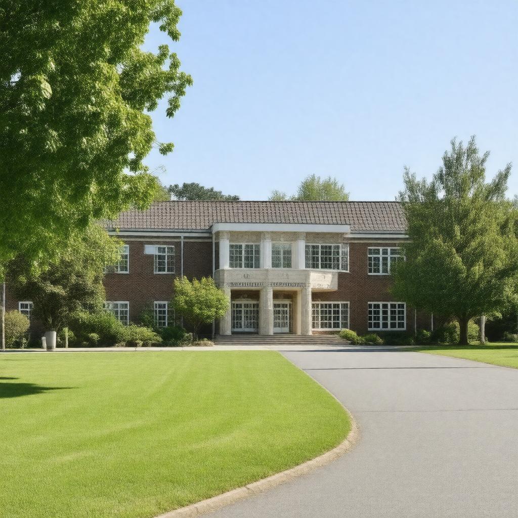 AI-created image of Enfield Academy