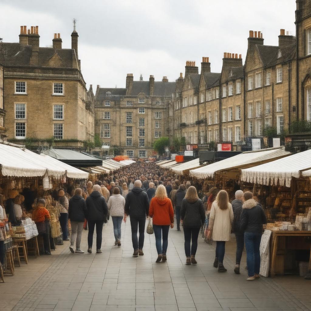 Click to view larger image AI-created image of Enfield Market