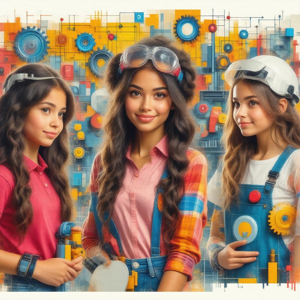 Click to view larger image AI-created image of EngineerGirl