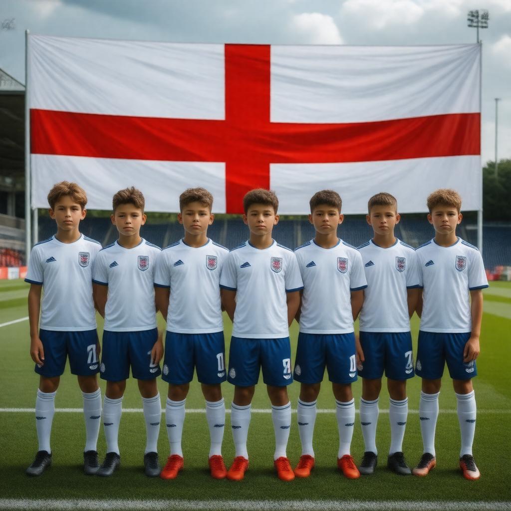 Click to view larger image AI-created image of England U17