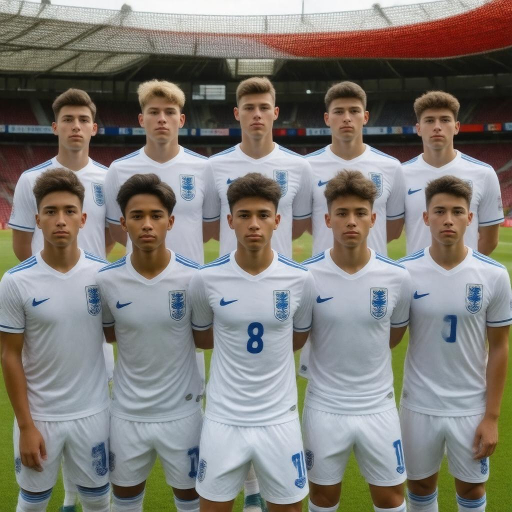 Click to view larger image AI-created image of England U18