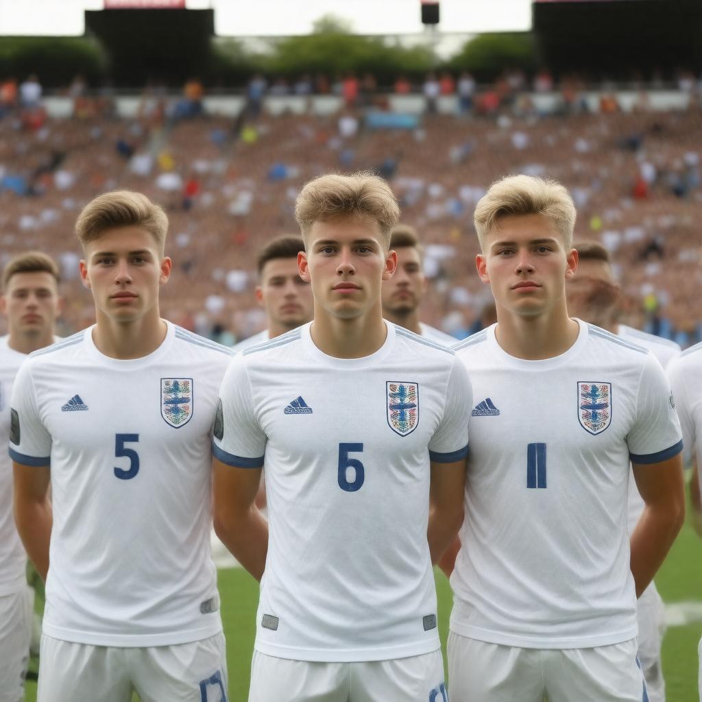 Click to view larger image AI-created image of England U19