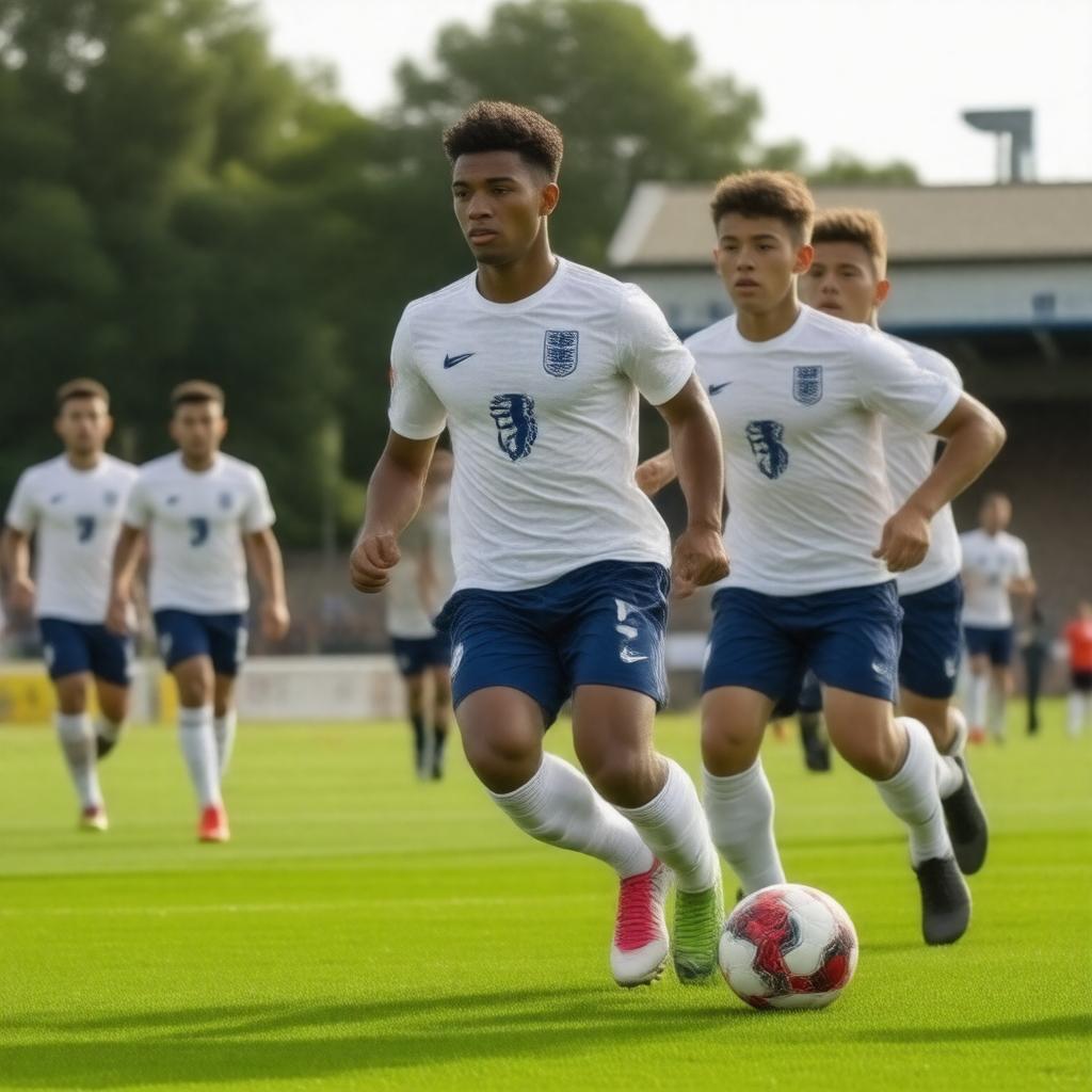 AI-created image of England U21