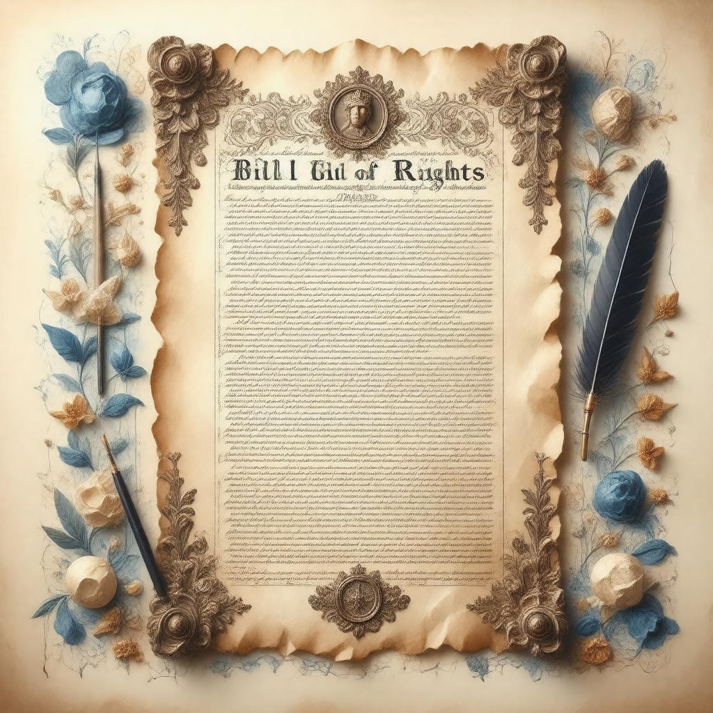AI-created image of English Bill of Rights