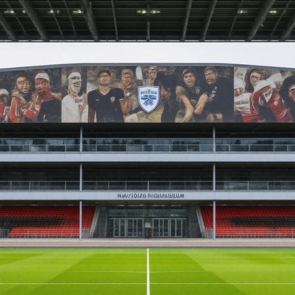Click to view larger image AI-created image of English Football Hall of Fame