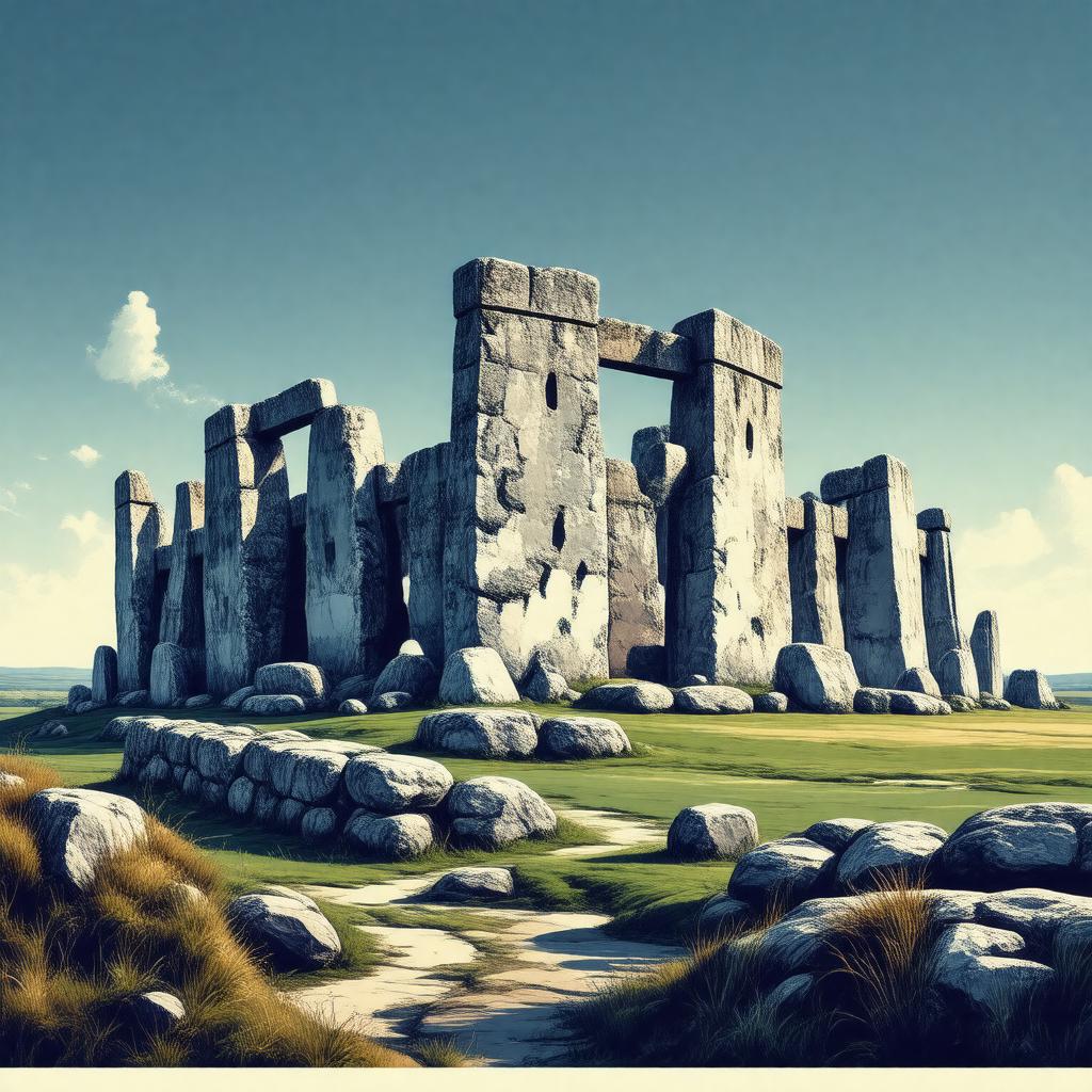 AI-created image of English Heritage