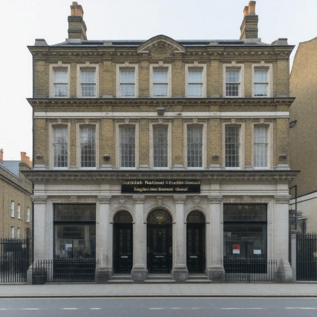 AI-created image of English National Ballet School