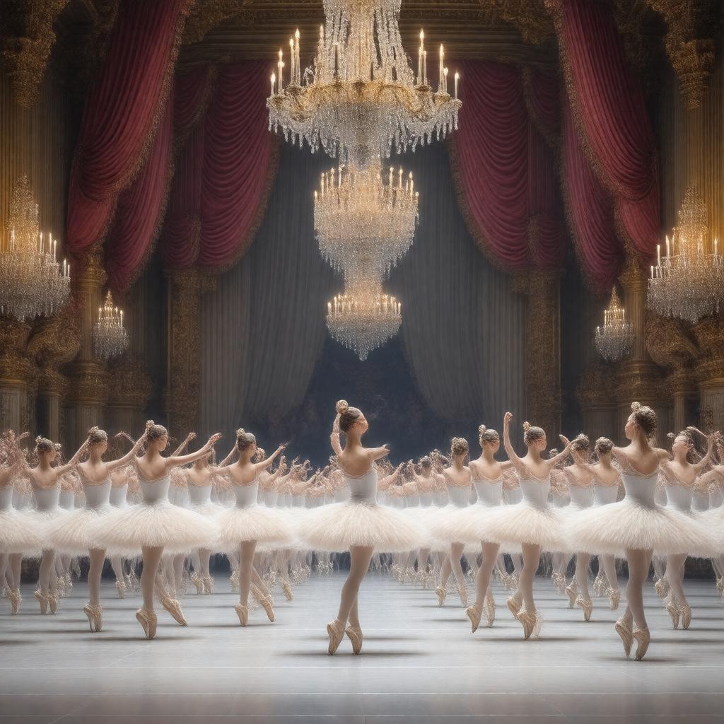 AI-created image of English National Ballet