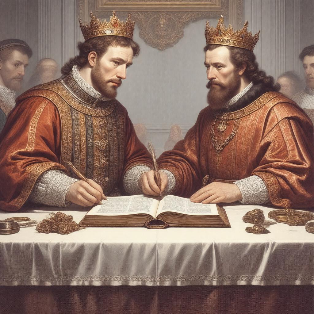 AI-created image of English Reformation
