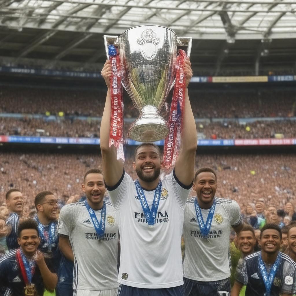 AI-created image of English Super Cup