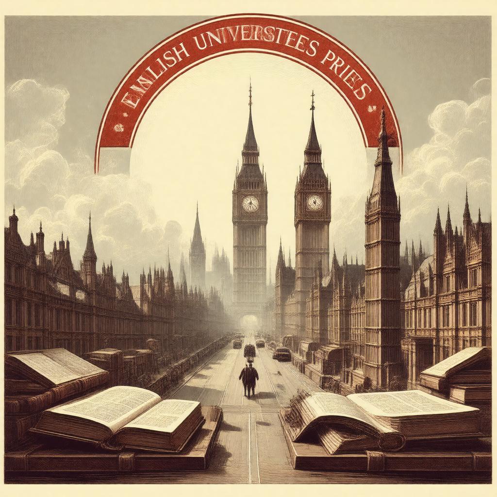 AI-created image of English Universities Press