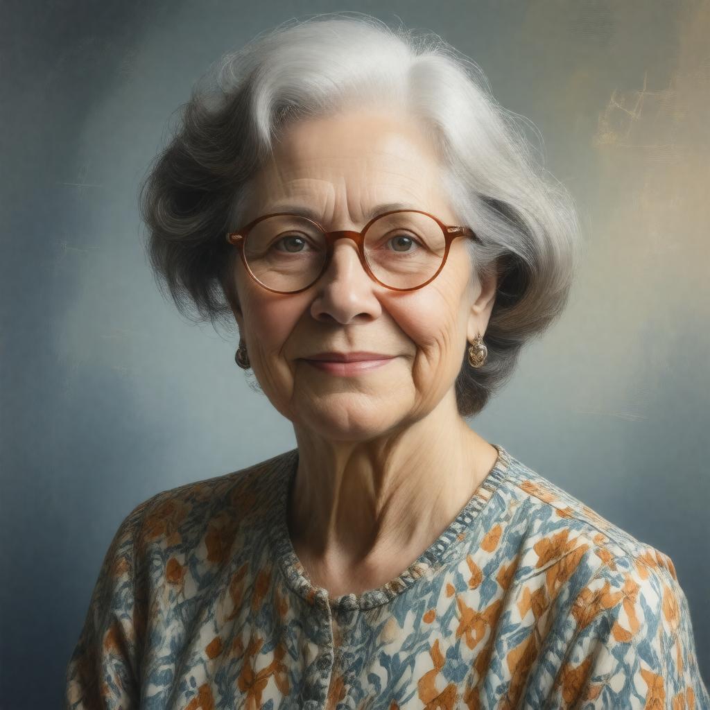 AI-created image of Enid Cassandra Fogel