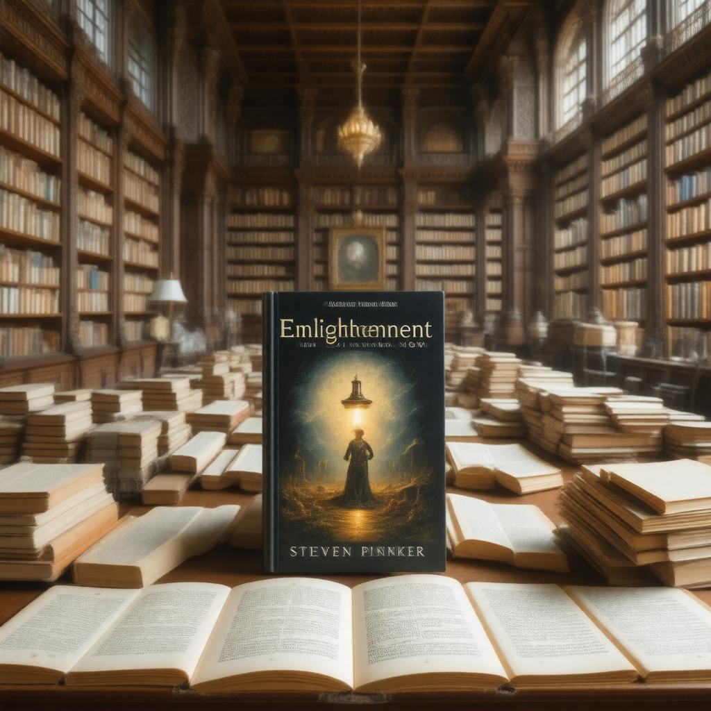 Click to view larger image AI-created image of Enlightenment Now