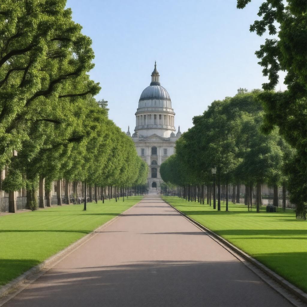 AI-created image of Ennismore Gardens