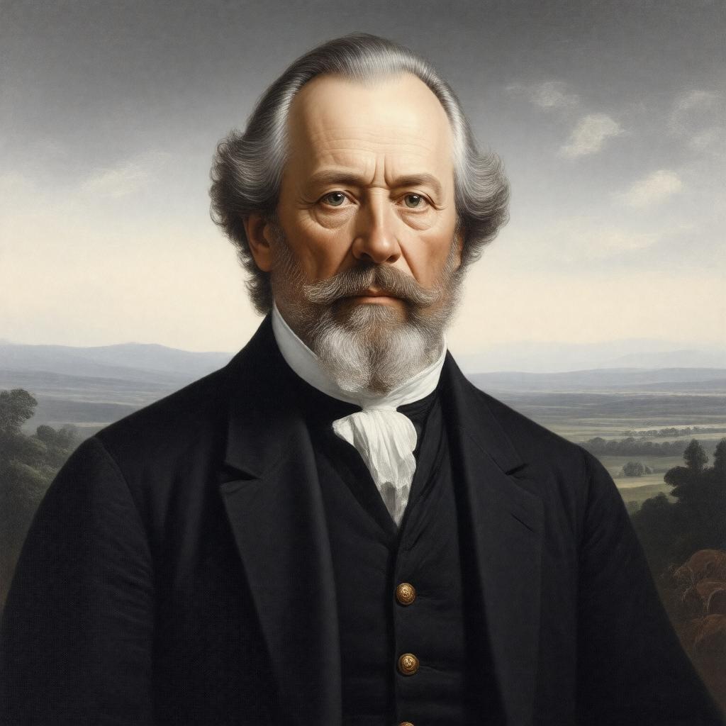 AI-created image of Enoch Hale