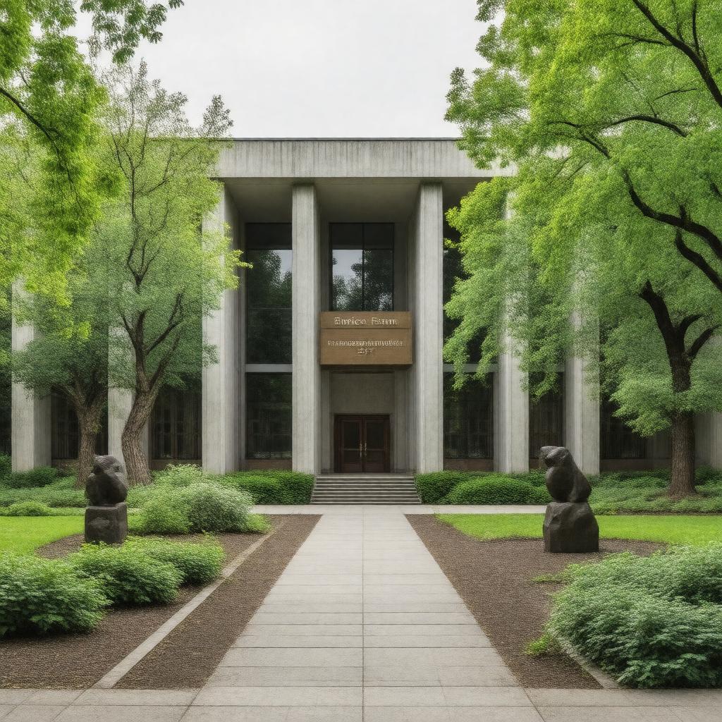 Click to view larger image AI-created image of Enrico Fermi Institute