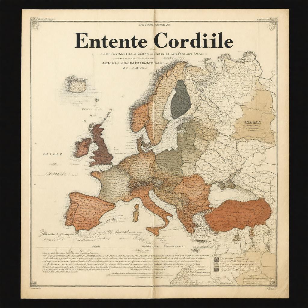 Click to view larger image AI-created image of Entente Cordiale