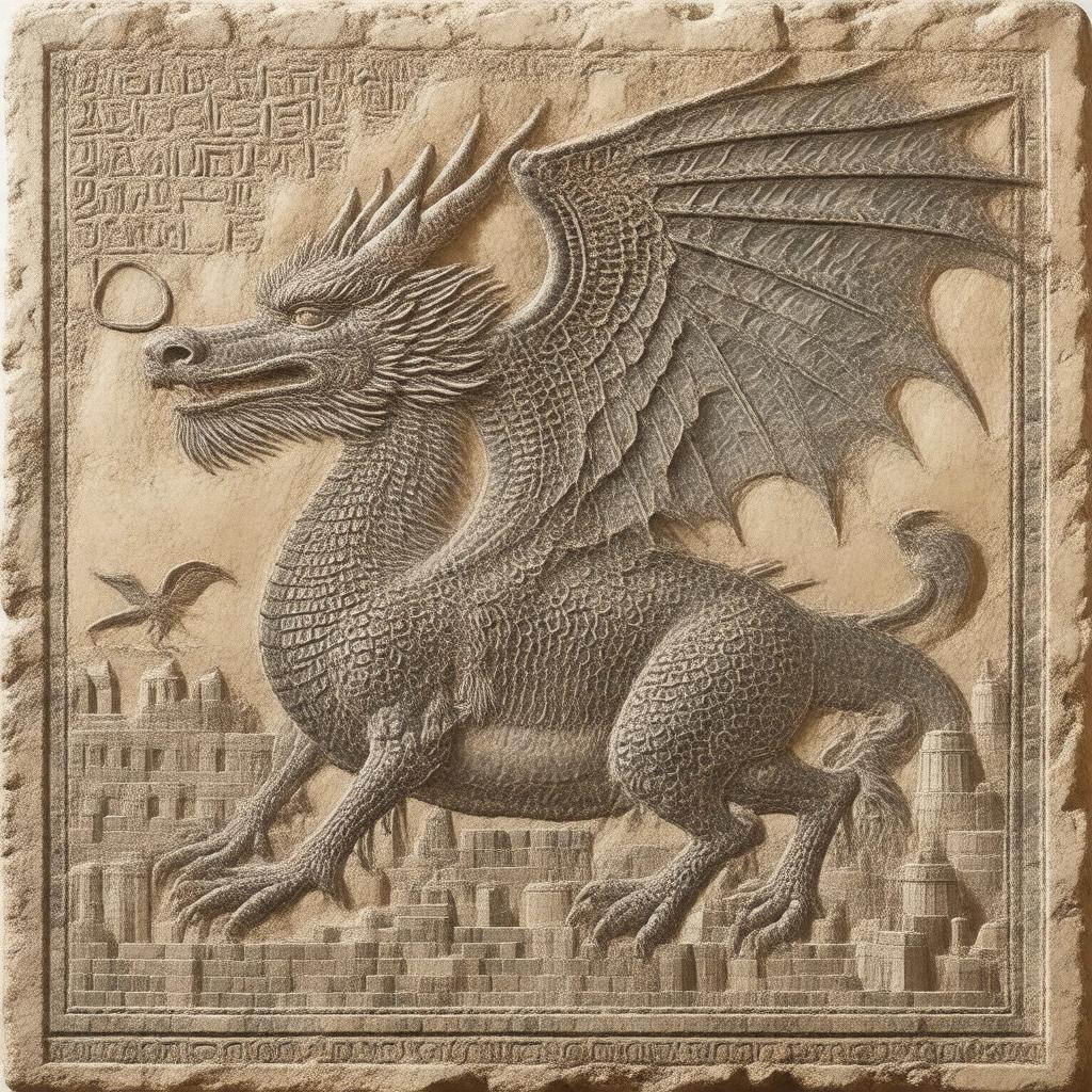 AI-created image of Enuma Elish