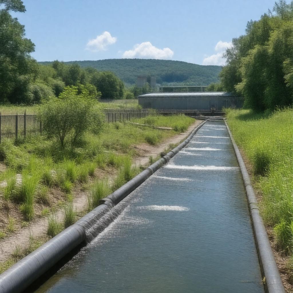 Click to view larger image AI-created image of Environmental Engineering