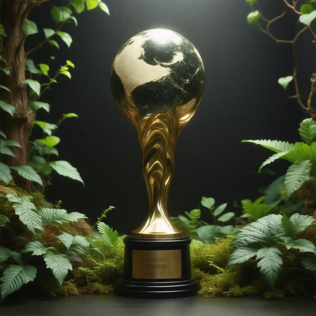 Click to view larger image AI-created image of Environmental Media Award