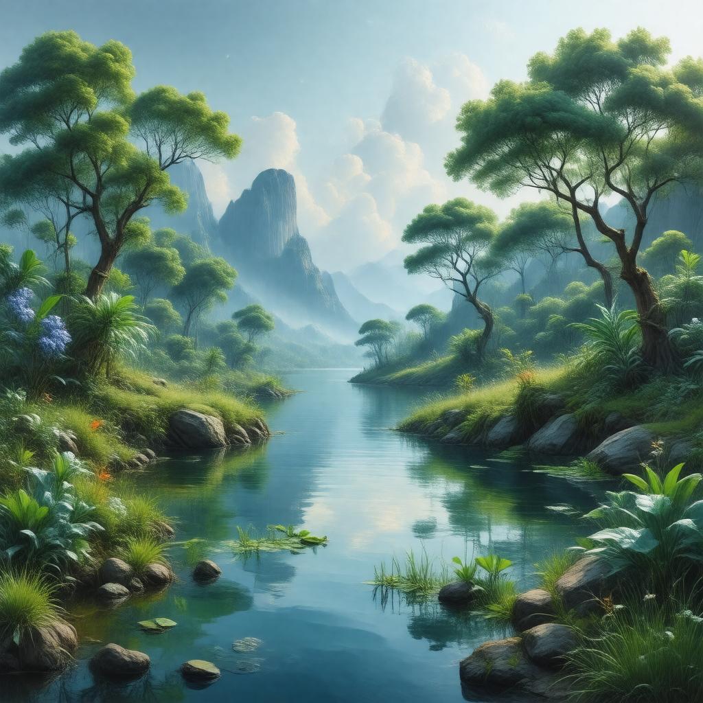 AI-created image of Environmental Science & Technology