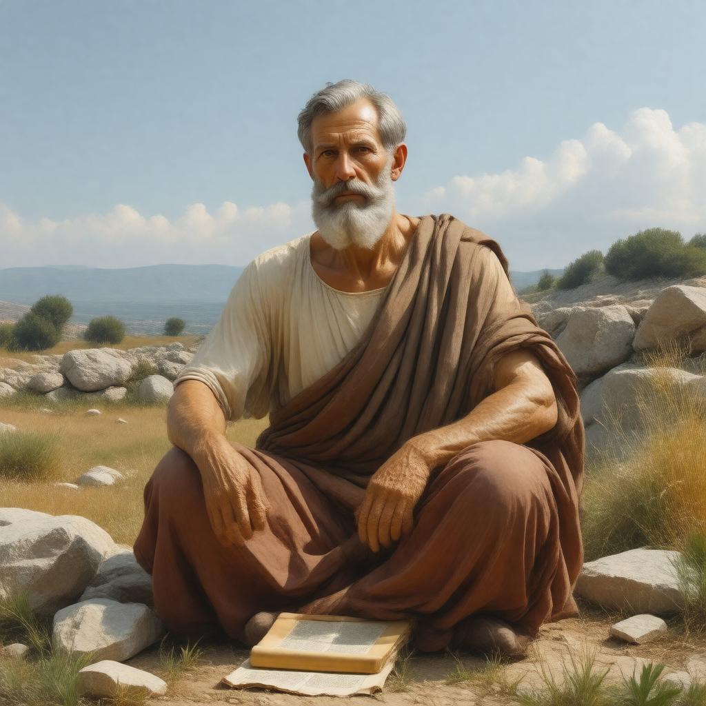 AI-created image of Epictetus