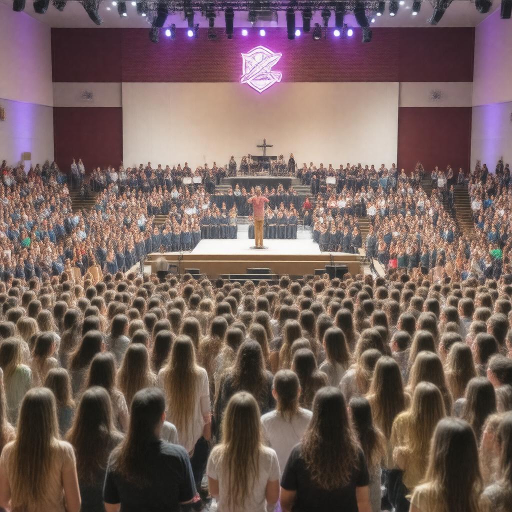 Click to view larger image AI-created image of Episcopal Youth Event