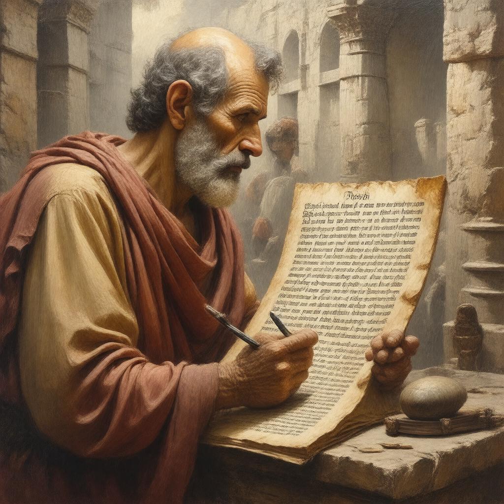 AI-created image of Epistle to Philemon